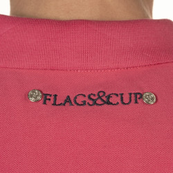 Kinderpolo Salta Flags & Cup Fuchsia Roze Kinderpolo Salta Flags & Cup Fuchsia Roze