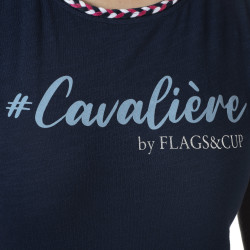 T-shirt enfant Goya Flags & Cup Bleu marine