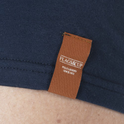 Kinder-T-shirt Pedro Flags & Cup Marineblauw