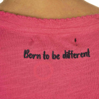 Dames T-shirt Rafaela Flags & Cup Fuchsia Roze Dames T-shirt Rafaela Flags & Cup Fuchsia Roze