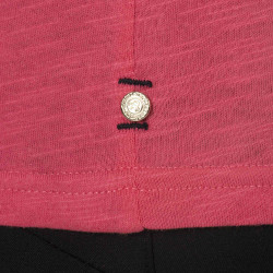 T-shirt femme Rafaela Flags & Cup Fuchsia Rose