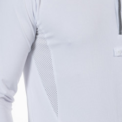 Polo homme Comodoro ML Flags & Cup Blanc Polo homme Comodoro ML Flags & Cup Blanc