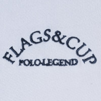Polo Clorinda femme manches courtes Flags & Cup Bleu marine Polo Clorinda femme manches courtes Flags & Cup Bleu marine