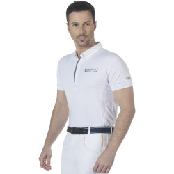 Polo enfant Comodoro MC Flags & Cup Blanc Polo enfant Comodoro MC Flags & Cup Blanc