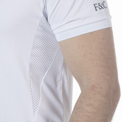 Polo enfant Comodoro MC Flags & Cup Blanc Polo enfant Comodoro MC Flags & Cup Blanc