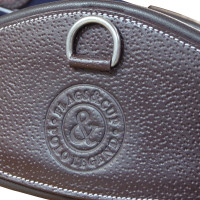 Anatomische singel Flags & Cup gegranuleerd leer Bruin