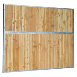 Séparation de box fixe pleine bois 0,5 m La Gée Séparation de box fixe pleine bois 0,5 m La Gée