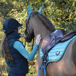 Casque Charles Owen SP8 Plus Micro-suede Noir