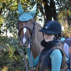 Casque Charles Owen SP8 Plus Micro-suede Noir