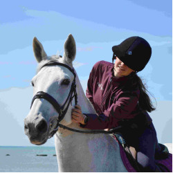 Casque Charles Owen SP8 Plus Micro-suede Noir