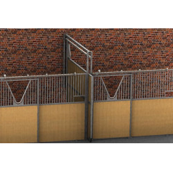 Séparation de box coulissante plein bois 4 m La Gée