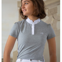 Wedstrijdpolo Pénélope Moon Grijs Wedstrijdpolo Pénélope Moon Grijs