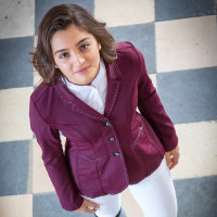 Veste de concours Pénélope Paris Air Soft Bleu marine