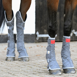 Guêtres magnétiques basses Equilibrium Gris