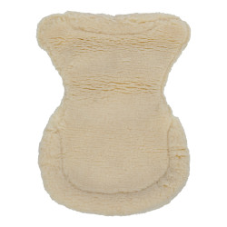 Amortisseur Acavallo Classic Gel en schapenvacht Transparant / natuurlijk