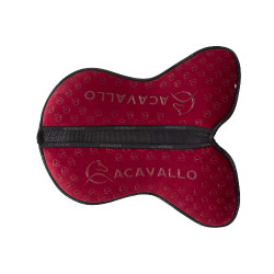 Amortisseur Acavallo Close Contact mousse mémoire de forme grip et gouttière Vin Rouge Amortisseur Acavallo Close Contact mousse mémoire de forme grip et gouttière Vin Rouge