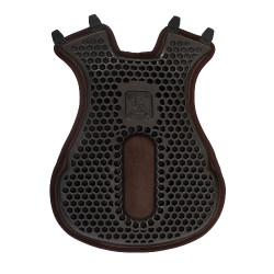 Couvre siège Acavallo Ortho-Coccyx Western Gel Hexagonal Dri-Lex 20mm Marron
