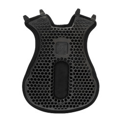 Couvre siège Acavallo Ortho-Coccyx Western Gel Hexagonal Dri-Lex 20mm Noir