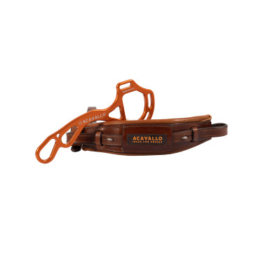 Leren neusriem Acavallo voor Hackamore Leren neusriem Acavallo voor Hackamore