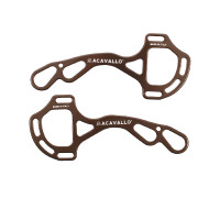 Takjes Hackamore Acavallo Alupro Bruin Takjes Hackamore Acavallo Alupro Bruin