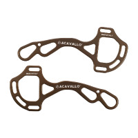 Takjes Hackamore Acavallo Alupro Bruin Takjes Hackamore Acavallo Alupro Bruin