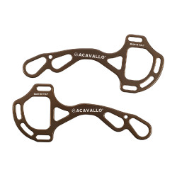 Takjes Hackamore Acavallo Alupro Brons Bruin