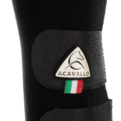 Protège Queue Acavallo Gel avec Velcro Noir Protège Queue Acavallo Gel avec Velcro Noir