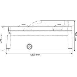 Polytherme drinkbak met groot volume 4 ballen La Gée