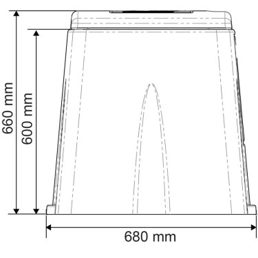 Verwarmde Polyclean drinkbak La Gée