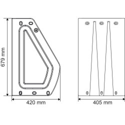 Eenvoudige Polyflap Drinkbak La Gée