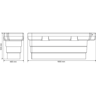 Drinkbak Polybac S 300 L La Gée