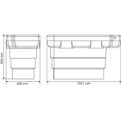 Drinkbak Polybac S 175 L La Gée
