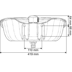 Abreuvoir Polydrink PF3 simple à tube résicoat La Gée Abreuvoir Polydrink PF3 simple à tube résicoat La Gée