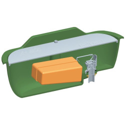 Drinkbak PF6 Polyfast NC dubbel La Gée