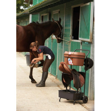 Zadelhouder met poetstas Box Colors La Gée Zadelhouder met poetstas Box Colors La Gée