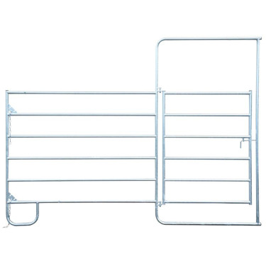 Rond de longe galvanisé Ø 10 m panel 2,40 m La Gée Rond de longe galvanisé Ø 10 m panel 2,40 m La Gée
