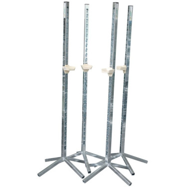 Pack de 4 chandeliers métalliques simples La Gée Pack de 4 chandeliers métalliques simples La Gée