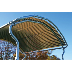 Dakbescherming voor metalen rek La Gée