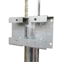 Platine avec 1/2 bride de...