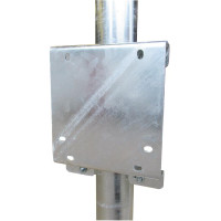 Platine avec 1/2 bride de...