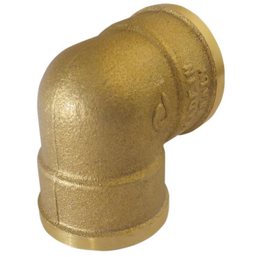 Vrouwtje/vrouwtje bochtstuk 90° 1/2" La Gée