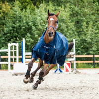 Regenhoes Horze Avalanche 0g Blauw Regenhoes Horze Avalanche 0g Blauw