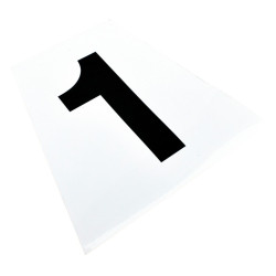 Jeu d'autocollants pour plots pour parcours d'obstacles La Gée