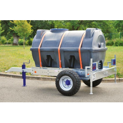 Citerne roulante pour tracteur 2300 L La Gée Citerne roulante pour tracteur 2300 L La Gée