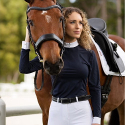 Polo de concours LeMieux Olivia manches longues