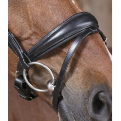 Bridon Norton Pro Strass Zwart Bridon Norton Pro Strass Zwart