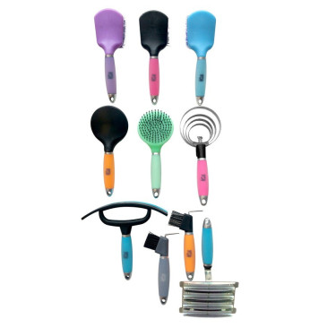 Étrille métallique ronde Hippo-Tonic Gel Étrille métallique ronde Hippo-Tonic Gel