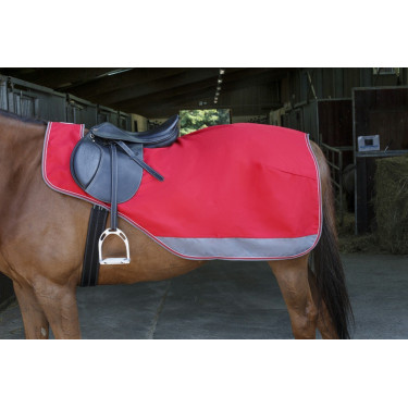 Zadeldeken Equithème Tyrex 1200D met fleecevoering Zadeldeken Equithème Tyrex 1200D met fleecevoering