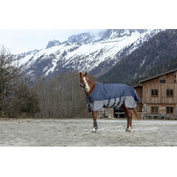 Couverture Equithème Tyrex 600D Belly Belt 300G