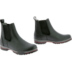 Equithème laarzen met schapenvacht gevoerd Zwart